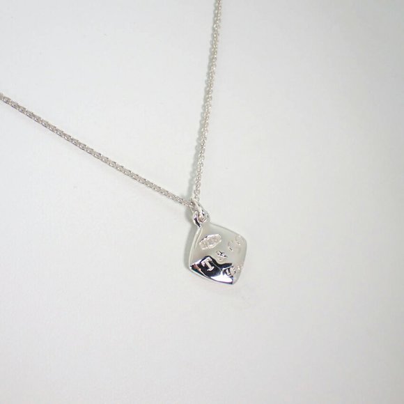 TIFFANY 925 1837 rhombus pendant necklace - Picture 4 of 8